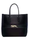 Buy_Sabyasachi_Black The Sabya Tote Bag_at_Aza_Fashions