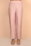 Arihant Rai Sinha_Pink Notched Collar Shirt And Pant Set_at_Aza_Fashions