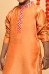 Buy APRICOTKIDS Orange , Satin Gota Patti Silk Kurta Set Online at Aza Fashions Buy_APRICOTKIDS_Orange , Satin Gota Patti Silk Kurta Set _Online_at_Aza_Fashions
