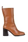 Shop_Vanilla Moon_Brown Alex Block Heel Boots_Online_at_Aza_Fashions