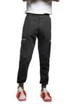 Shop_All2defy_Grey Denim Joggers_at_Aza_Fashions