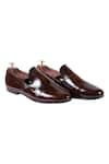 Buy_Artimen_Brown Plain Double Monk Shoes  _at_Aza_Fashions