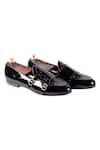 Buy_Artimen_Black Double Monk Shoes  _at_Aza_Fashions