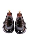 Shop_Artimen_Black Double Monk Shoes  _at_Aza_Fashions