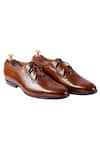 Buy_Artimen_Brown Handcrafted Brogue Shoes  _at_Aza_Fashions