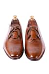 Shop_Artimen_Brown Handcrafted Brogue Shoes  _at_Aza_Fashions