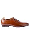 Artimen_Brown Handcrafted Brogue Shoes  _Online_at_Aza_Fashions