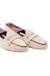Shop_Artimen_Beige Penny Suede Loafers _Online_at_Aza_Fashions