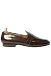 Buy_Artimen_Brown Handcrafted Penny Loafers _Online_at_Aza_Fashions