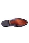 Buy_Artimen_Brown Leather Handcrafted Penny Loafers_Online_at_Aza_Fashions