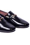 Shop_Artimen_Black Handcrafted Horsebit Loafers _Online_at_Aza_Fashions