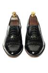 Shop_Artimen_Black Handcrafted Brogue Oxfords _at_Aza_Fashions
