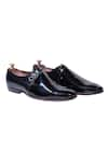 Buy_Artimen_Black Handcrafted Single Monk Shoes  _at_Aza_Fashions