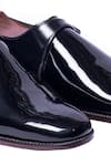 Shop_Artimen_Black Handcrafted Single Monk Shoes  _Online_at_Aza_Fashions