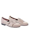 Buy_Artimen_Beige Handcrafted Double Monk Loafers _at_Aza_Fashions