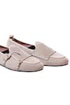 Shop_Artimen_Beige Handcrafted Double Monk Loafers _Online_at_Aza_Fashions