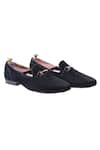 Buy_Artimen_Black Handcrafted Horsebit Loafers _at_Aza_Fashions