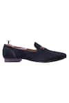 Artimen_Black Handcrafted Horsebit Loafers _Online_at_Aza_Fashions