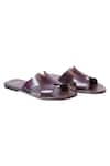 Buy_Artimen_Purple Handcrafted Cutout Sandals  _at_Aza_Fashions