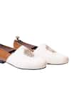 Shop_Artimen_White Handcrafted Colorblock Espadrilles  _Online_at_Aza_Fashions