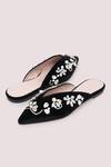 Buy_Sephyr_Black Embellished Slip On Mules _at_Aza_Fashions