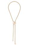 Buy_Anaash_White Metal And Pearl Pendant Necklace _at_Aza_Fashions