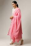 Buy_Anantaa By Roohi_Pink Silk Chanderi Embroidered Kurta _Online_at_Aza_Fashions