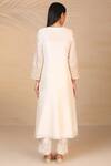 Shop_Anantaa by Roohi_White Silk Chanderi Kurta _at_Aza_Fashions