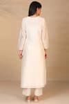 Shop_Anantaa By Roohi_White Silk Chanderi Kurta _at_Aza_Fashions