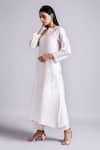 Buy_Anantaa By Roohi_White Silk Chanderi Kurta _Online_at_Aza_Fashions