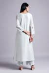 Shop_Anantaa by Roohi_Green Silk Chanderi Kurta _at_Aza_Fashions