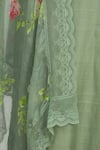 Neha Khullar Green Round Embroidered Kurta Set at Aza Fashions Neha Khullar_Green Round Embroidered Kurta Set _at_Aza_Fashions
