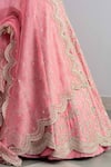 Shop_Anushree Reddy_Pink Noor Organza Lehenga Set_Online_at_Aza_Fashions