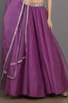 Buy Asaga Purple Organza, Satin, Linen Sweetheart Neck Embroidered Lehenga Set Online at Aza Fashions Buy_Asaga_Purple Organza, Satin, Linen Sweetheart Neck Embroidered Lehenga Set _Online_at_Aza_Fashions
