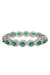 Auraa Trends_Silver Plated Imitation Diamonds Stone Studded Bracelet - Single Pc _Online_at_Aza_Fashions