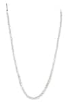 Auraa Trends Silver Plated Imitation Diamonds Stone Embellished Necklace Set Online at Aza Fashions Auraa Trends_Silver Plated Imitation Diamonds Stone Embellished Necklace Set _Online_at_Aza_Fashions