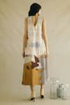 Shop_Cord_White Cotton Poplin Printed Midi Dress _at_Aza_Fashions