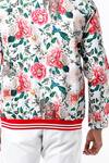 Shop_MR. Ajay Kumar_Multi Color Cotton Floral Print Jacket Style Shirt _Online_at_Aza_Fashions