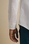 Shop_Philocaly_White 100% Cotton Shirt _Online_at_Aza_Fashions
