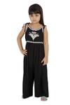 Neha Gursahani Black Viscose Embroidery Jumpsuit Online at Aza Fashions Neha Gursahani_Black Viscose Embroidery Jumpsuit _Online_at_Aza_Fashions
