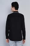 Shop_Lacquer Embassy_Black 100% Premium Cotton Shirt  _at_Aza_Fashions