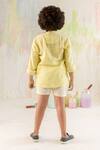 Shop_Littleens_Yellow Cotton Organic Shirt _at_Aza_Fashions