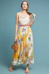 Buy_Bhanuni By Jyoti_White Viscose Crepe Printed Skirt _at_Aza_Fashions