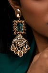 Buy_Bblingg_Gold Plated Kundan Earrings _Online_at_Aza_Fashions