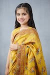 Buy_Torani_Yellow Chanderi Printed Silk Saree With Blouse _Online_at_Aza_Fashions