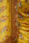 Shop_Torani_Yellow Chanderi Printed Silk Saree With Blouse _Online_at_Aza_Fashions