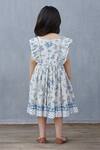 Shop_Torani_Blue Neeli Booti Frock For Girls_at_Aza_Fashions