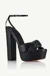 Buy Sephyr Black Alicent Peep Toe Platform Heels at Aza Fashions Buy_Sephyr_Black Alicent Peep Toe Platform Heels _at_Aza_Fashions