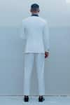 Shop_Bohame_White Suiting Tuxedo And Pant Set _at_Aza_Fashions