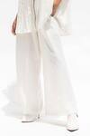 Shop Corpora Studio White Silk Crepe High Neck Tunic And Pant Set Online at Aza Fashions Shop_Corpora Studio_White Silk Crepe High Neck Tunic And Pant Set _Online_at_Aza_Fashions